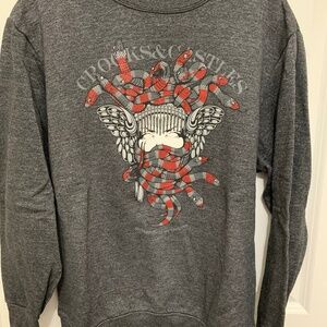 Crooks and Castles Snakes Medusa Crewneck Large